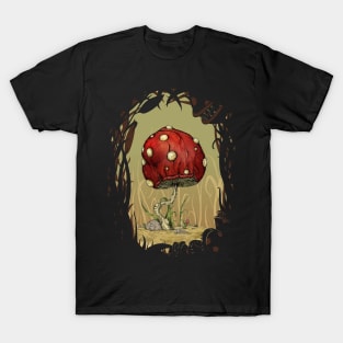 Grow Mario - Border T-Shirt